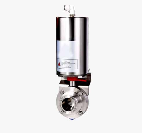 Sanitary Pneumatic Butterfly Valves